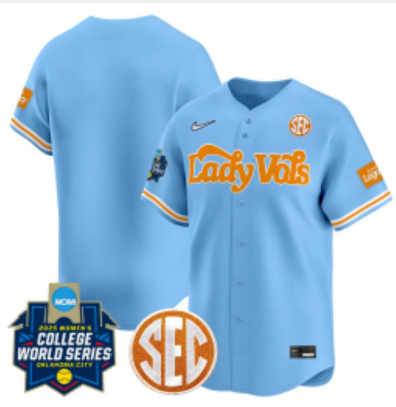 Men LSU Tigers blank blue Nike 2025 NCAA Jersey style 2
